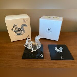 Celebrate the 10th anniversary of the Swarovski Crystal Squirrel